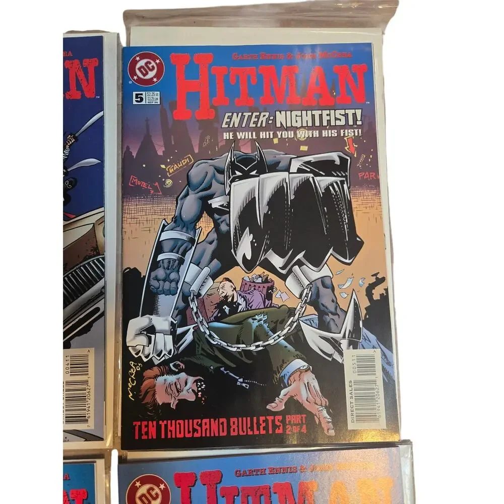 Hitman 3-10 DC Comics Lot Garth Ennis John McCrea 10 Thousand Bullets Local Hero